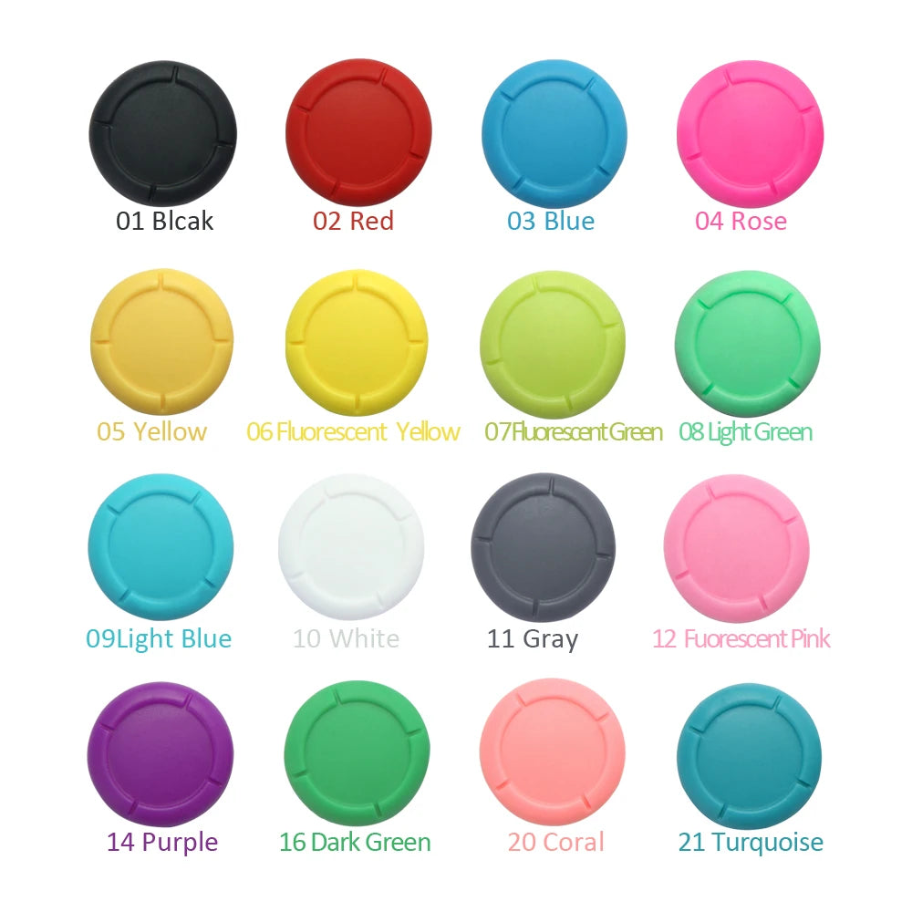 4 PCS Joystick Replacement Caps Thumbstick Grip Cap Silicone