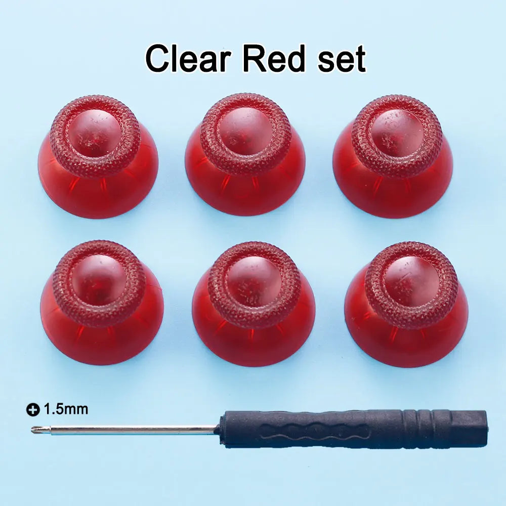 1 Set For PS5 Thumbstick Grip Cap For PlayStation 5 3D Analog Joystick Cover Controller Button Replacement Accessory