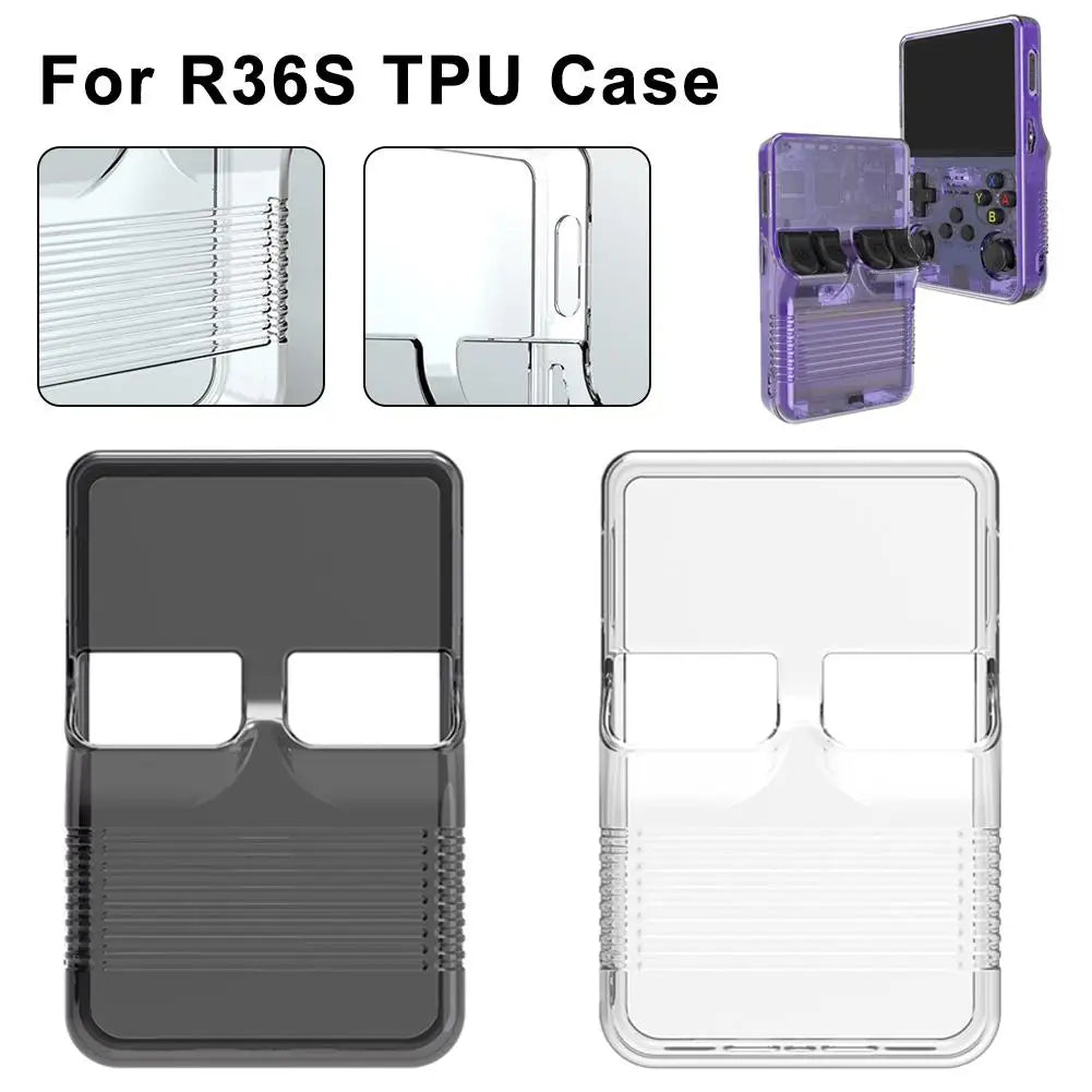 TPU Protective Case For R36S Handheld Game Console Accessori