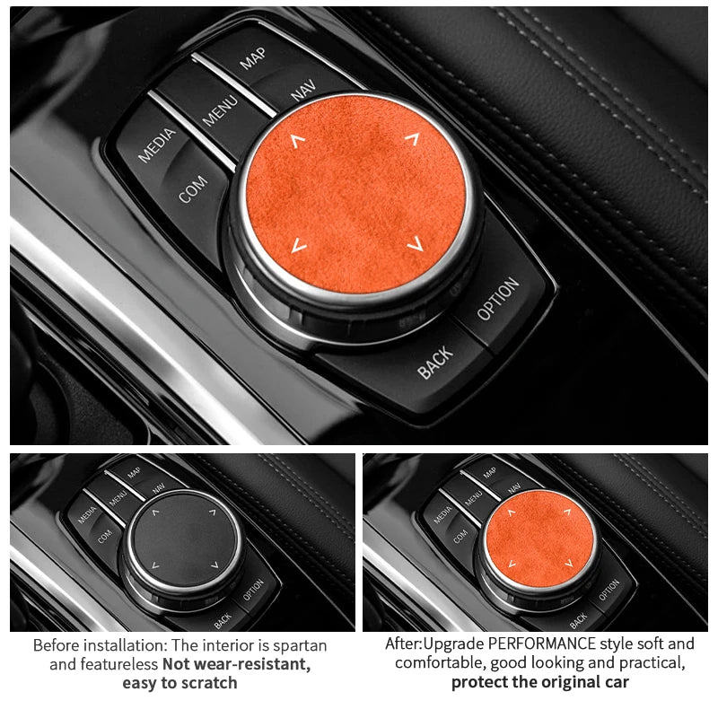 Top Suede For BMW 1er F20 F21 F40 3er F30 F31 F35 3GT Car Mu