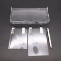 For New 3DS XL LL Clear Split Shell Transparent Protective C