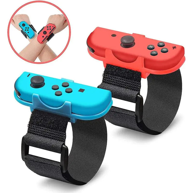 2Pcs Adjustable Game Bracelet Strap for Nintendo Switch Joy-