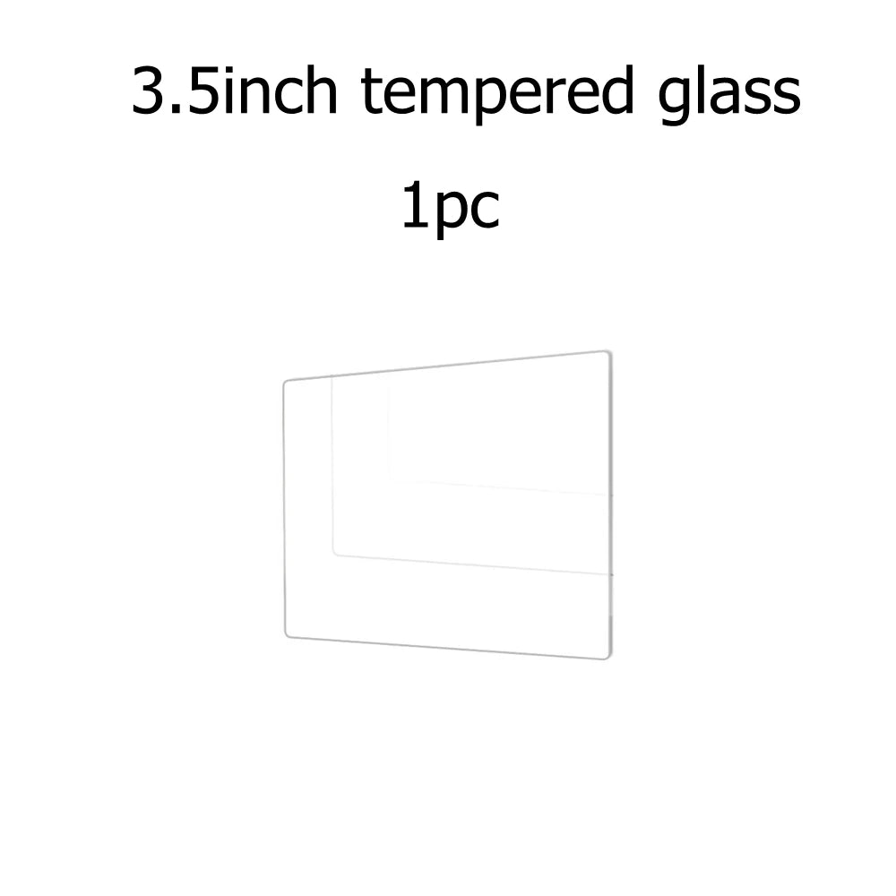 1/2pcs Tempered Glass Protector Film for Anbernic RG35xx RG353VS Miyoo Mini Plus 3.5 inch Screen Handheld Game Console