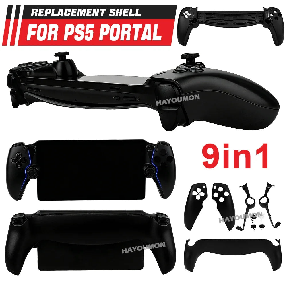 9 IN 1 For PS5 Portal Hard Cover Case Shell Shockproof Handh