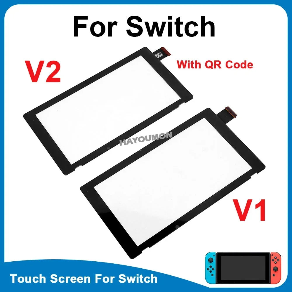 New For Switch Touch Screen V1 V2 Game Console Outer Glass P