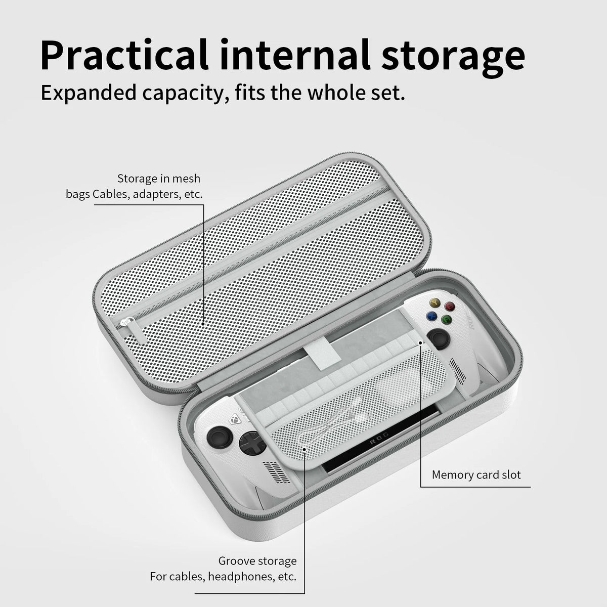 Carrying Case for ROG Xbox Ally / Ally X 2025 Hard EVA Trave