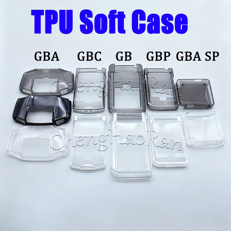 1PC For GB GBA GBC GBP GBA SP Console Shell Protection Clear