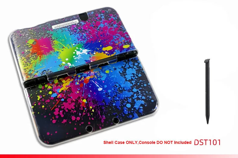 Soft Transparent Protective Shell Case For New 3DS XL LL Clear Guard Skin Cover For New 3DSLL XL w/ Stylus Pen Game Accessories