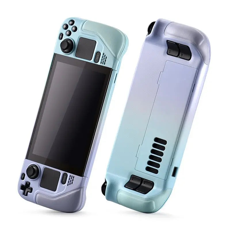 Full Protective Case for Steam Deck Cowhide Wrap Host Protec