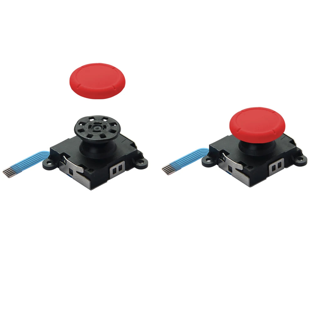 4 PCS Joystick Replacement Caps Thumbstick Grip Cap Silicone