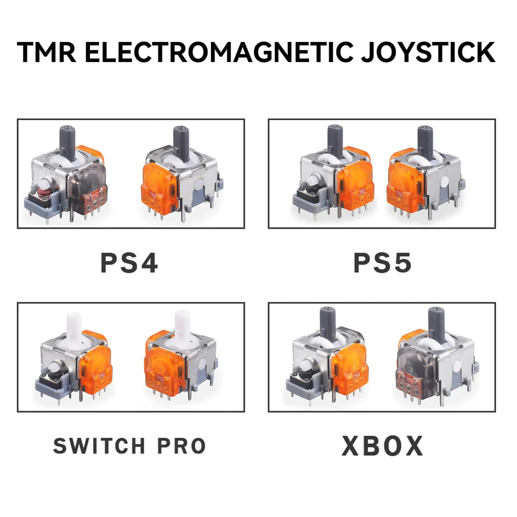 2-4-10PCS TMR Hall Effect Joystick 3D Analog Stick Sensor Re