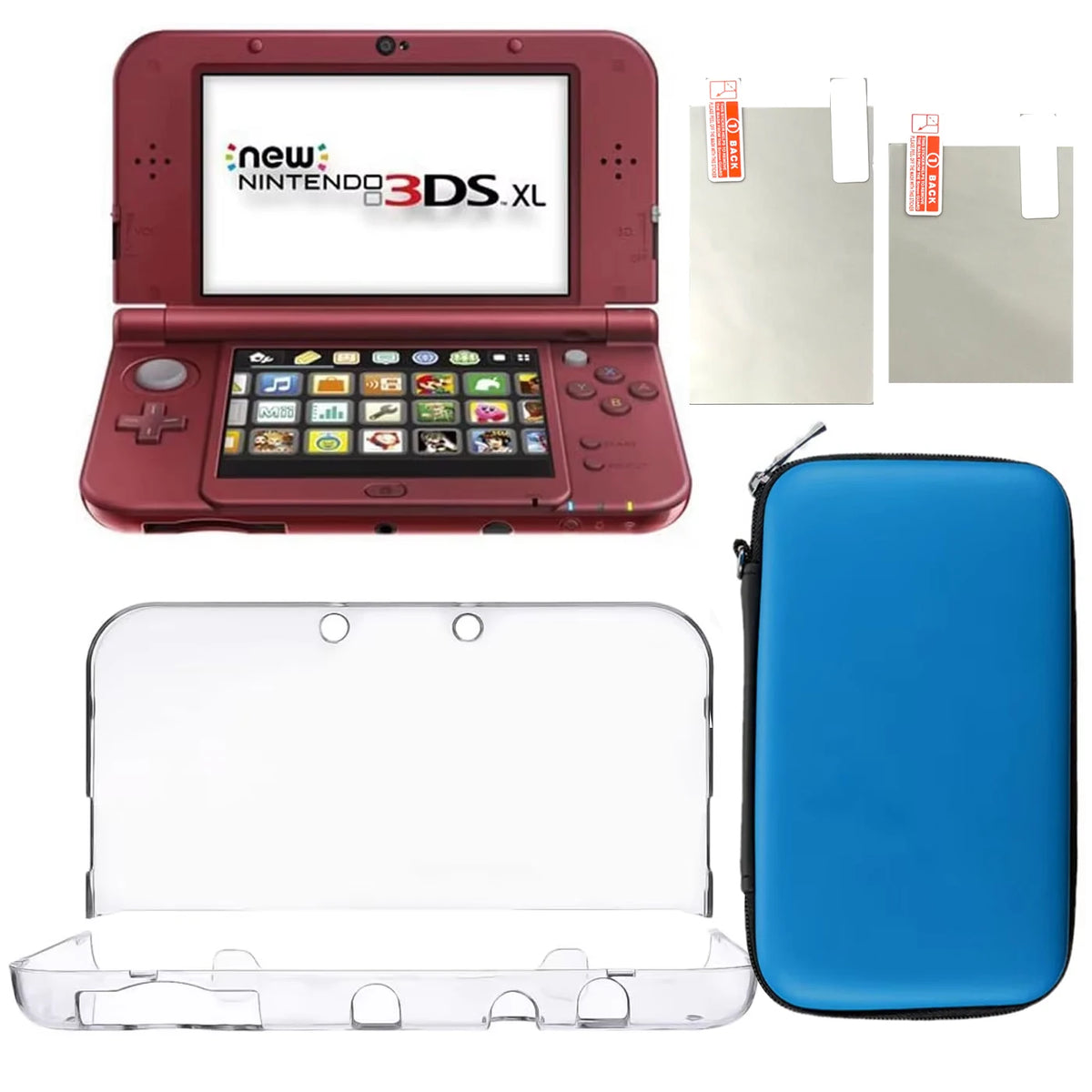 New for New3DS XL Carrying Case Storage Bag 5 Color for New 3DS 3DSXL 3DSLL DSI NDSI XL LL Handheld Console Anti-Shoc