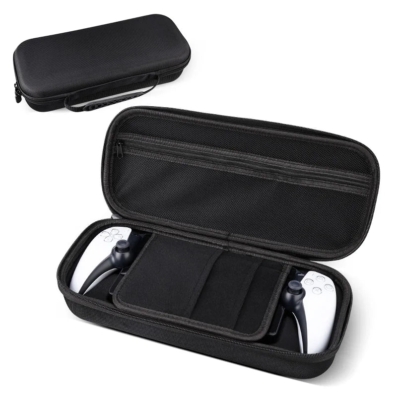 For PS5 Portal Handheld Game Console Accessories Portable Bag Case EVA Hard Carry Storage Bag For Sony PlayStation 5 Portal
