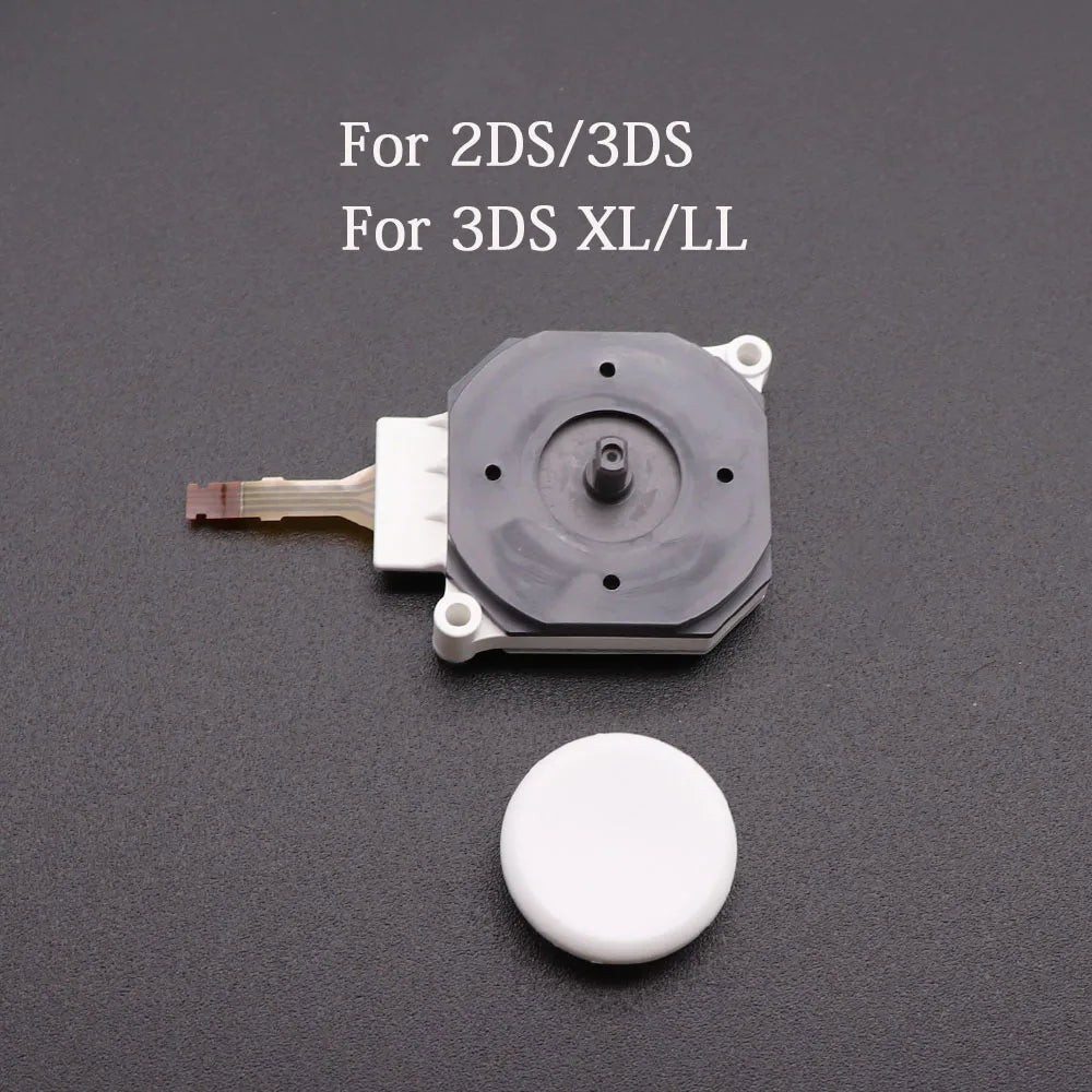 3D Analog Joystick + Stick Grip Cap Control Cover Button Replacement Part Case for 3DS 3DSXL 3DSLL for New 3DS XL LL