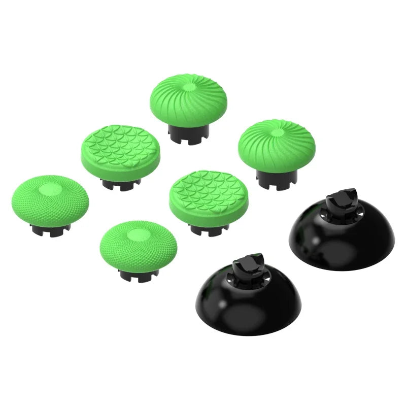 DATA FROG Metal Rocker Cap & Paddle Accessory Set for PS4 and PS5 Edge Elite Game Controller Handles