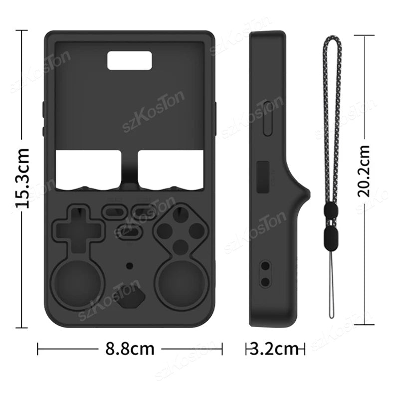 Silicone Protective Case For R36 Ultra Handheld Game Console