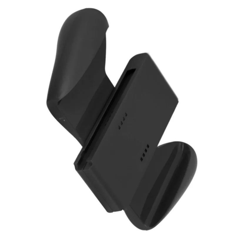 White Controller Grip Holder + 2 Wrist Straps Set for Switch