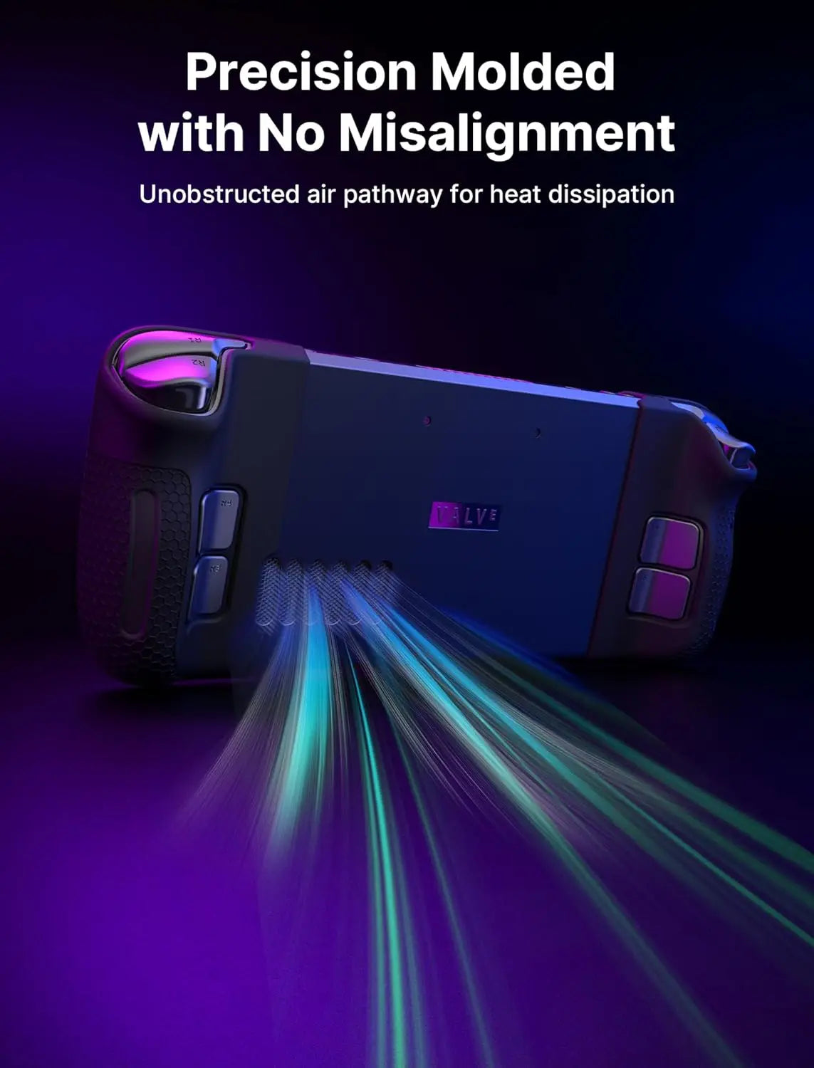 Silicone Grip Protection Case Compatible with Steam Deck Ste