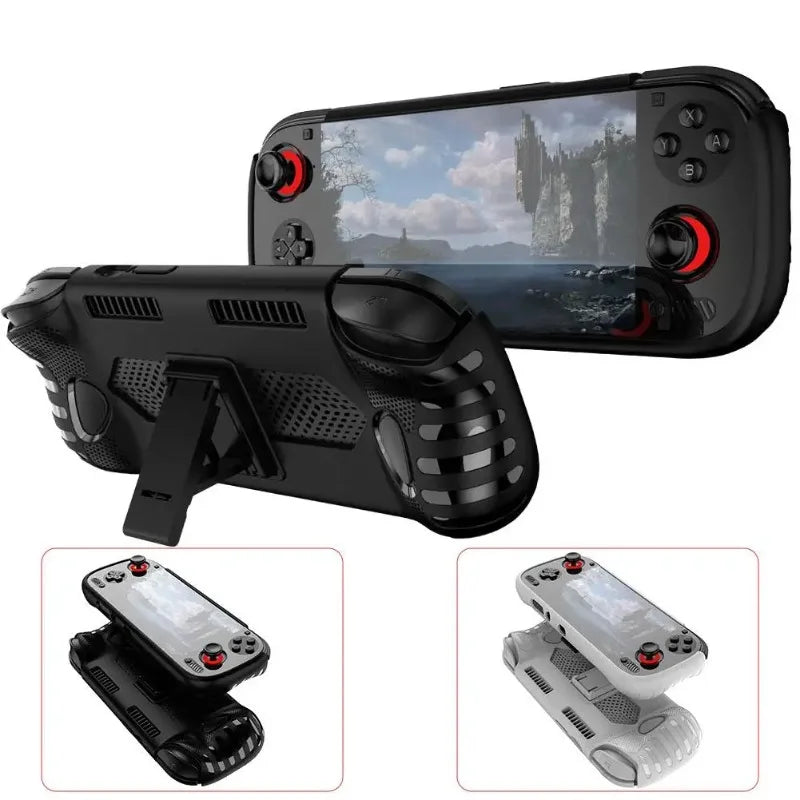 For AYN Odin 3 TPU Case Anti-Slip Ergonomic Grip Gaming Cons