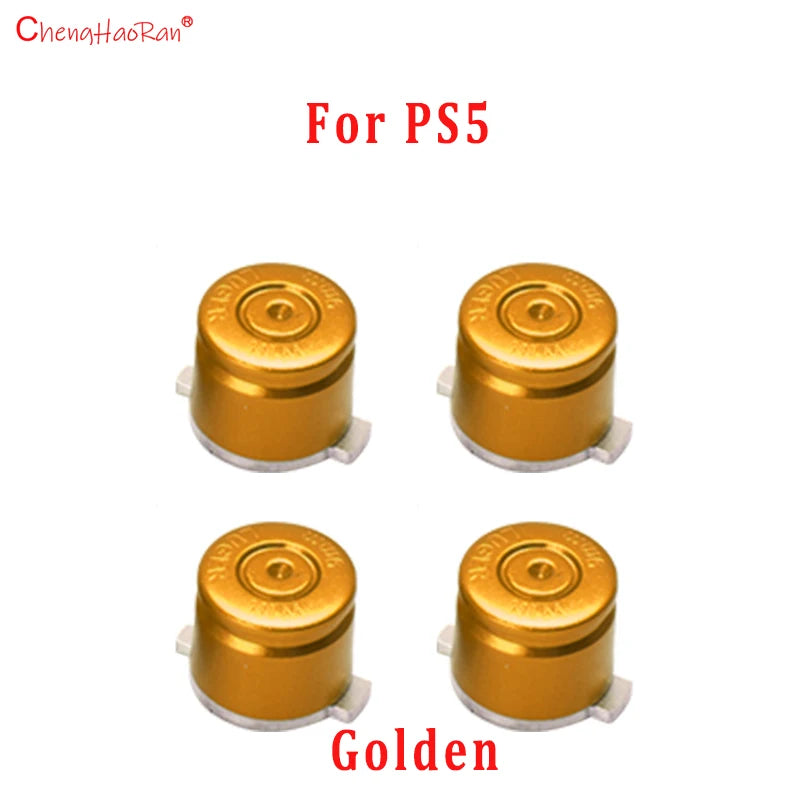 1Set Color Buttons For PS3 PS4 PS5 XBOX 360 Game Console Controller Aluminum Alloy Metal Replacement Parts
