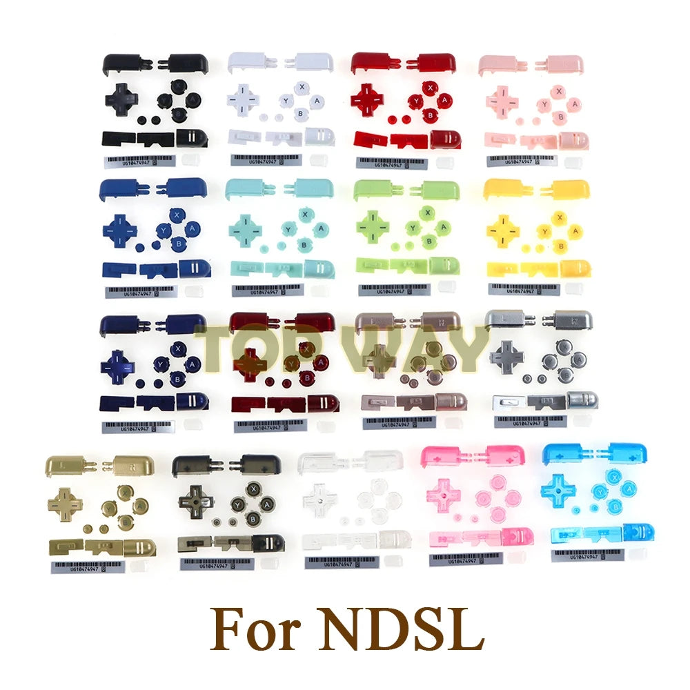 1set Replacement ABXY L R D Pad Cross Button Full Button Set