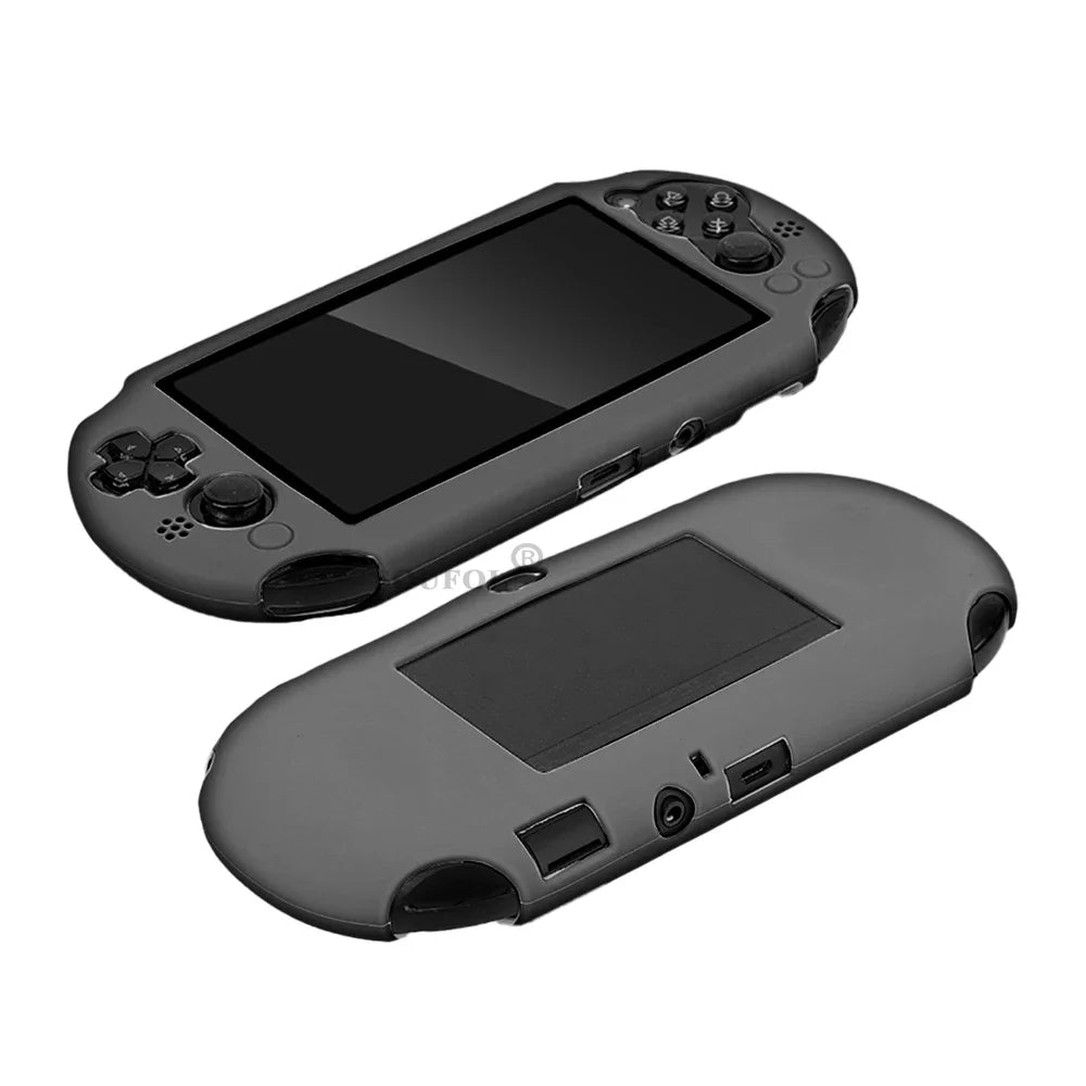 Silicone Rubber Soft Protective Case Cover for PSV 2000 PS Vita 2000 Console Protector Skin Case