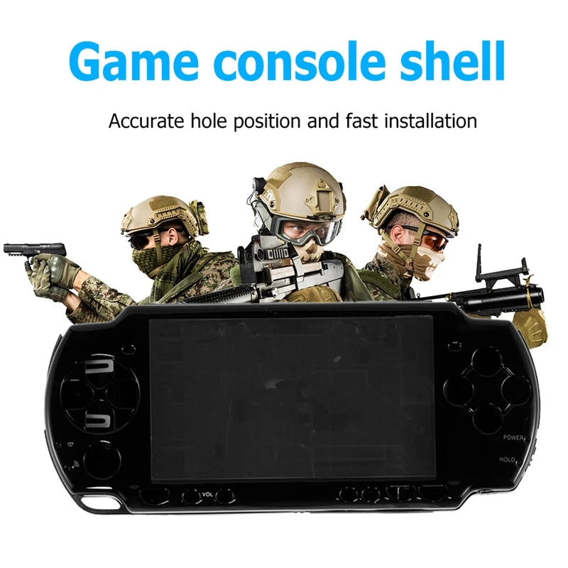 For PSP 3000 Full Housing Shell Case Set Gaming Edition Repl