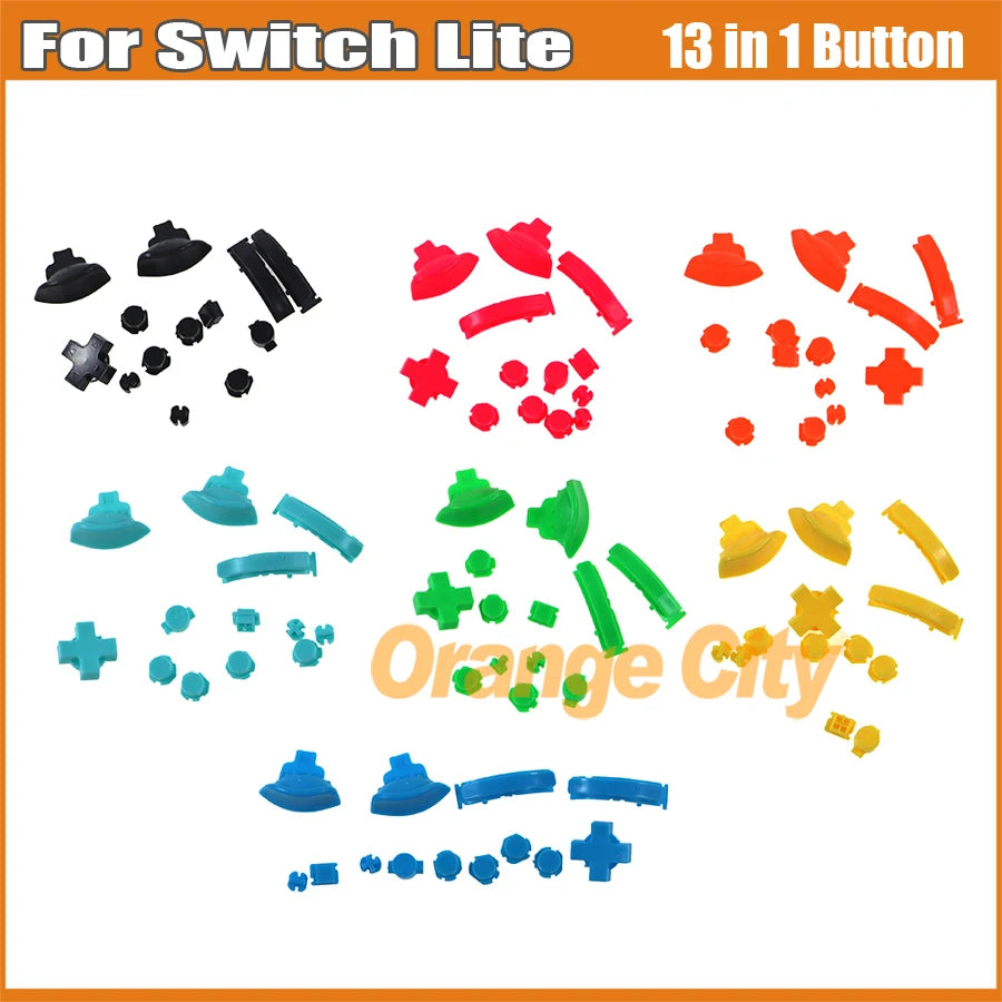 1Set 13 in 1 Full Set Buttons Kit For Switch Lite ABXY Butto