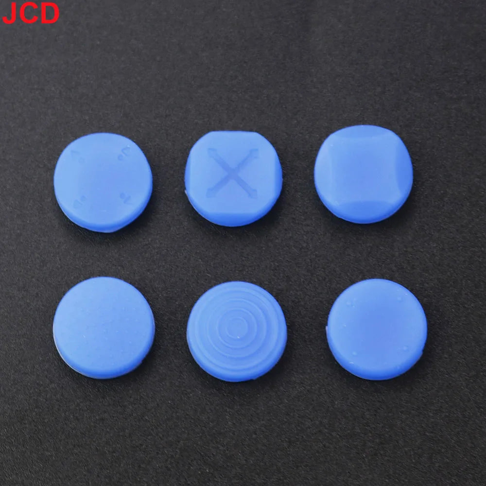 JCD 6 In 1 Silicone Anti-slip Thumbstick Grip Cap Joystick Analog Protectoive Cover For Psvita PS Vita PSV 1000/2000 Slim