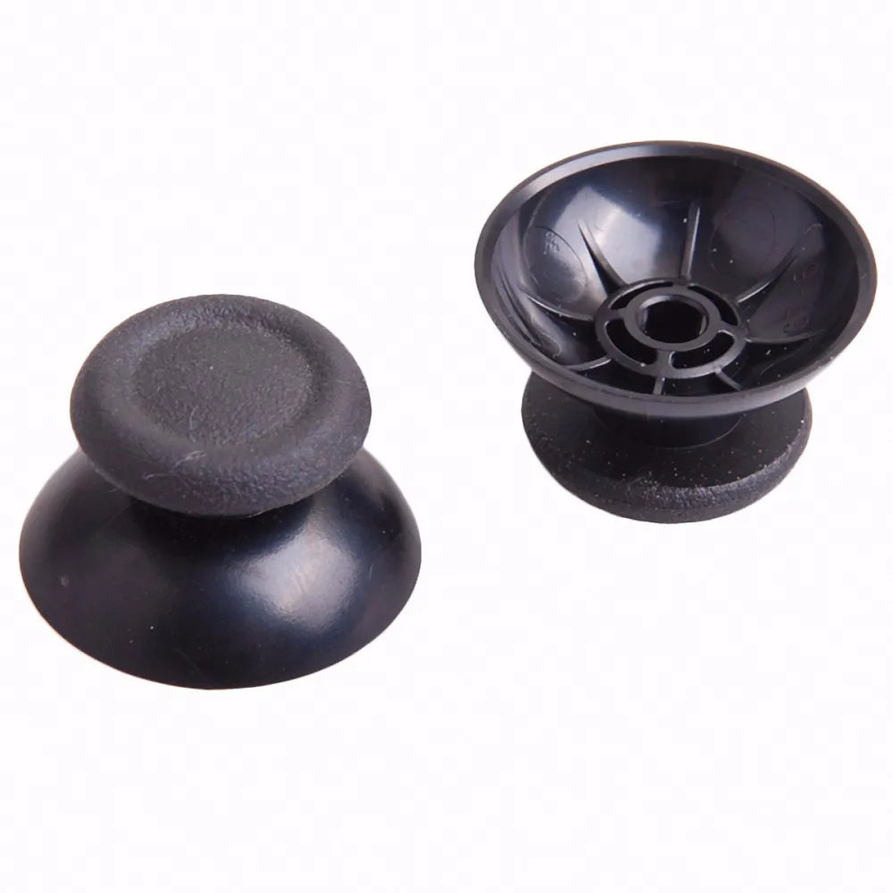 1Set/10Pcs Plastic Black Analog Thumbstick Thumb Stick Repla