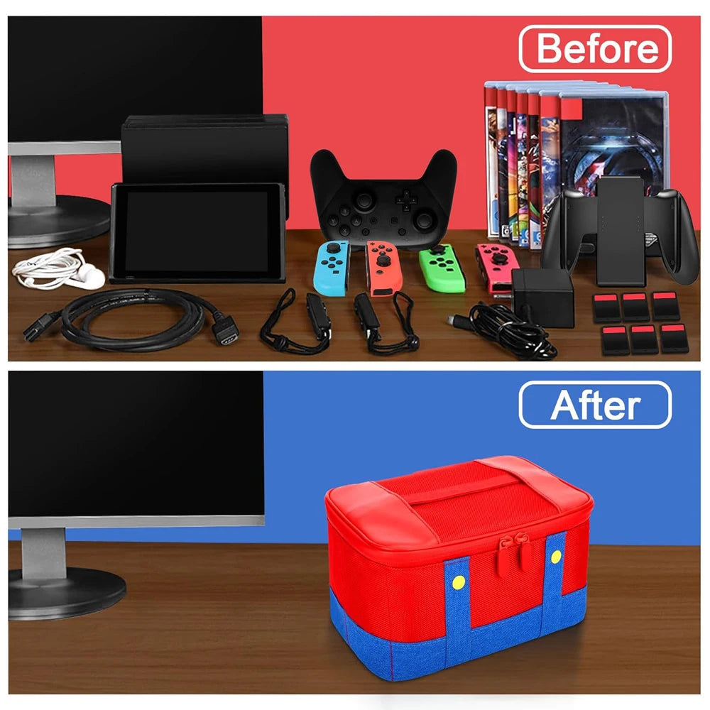 New Large Carrying Protective Case for Nintendo Switch OLED 