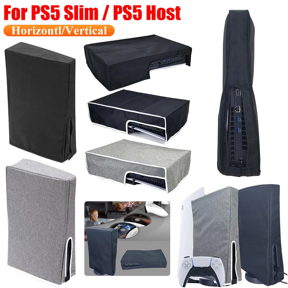 Dust Proof Cover For PS5 Game Console Protector Case Anti-sc