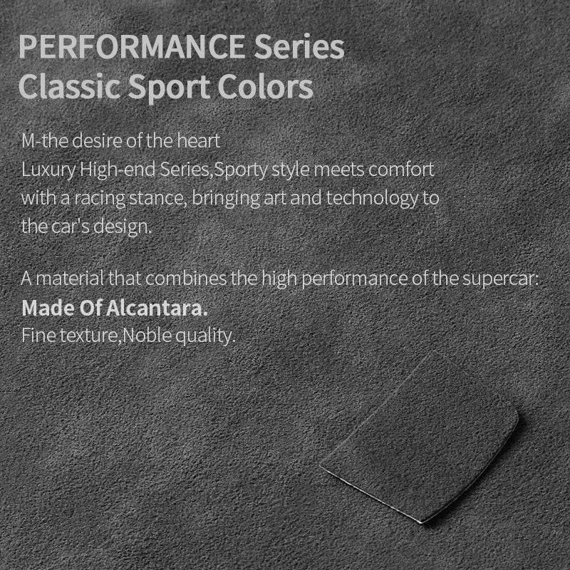 Made of Alcantara For BMW X1 F48 (2016-2022) Center Console 