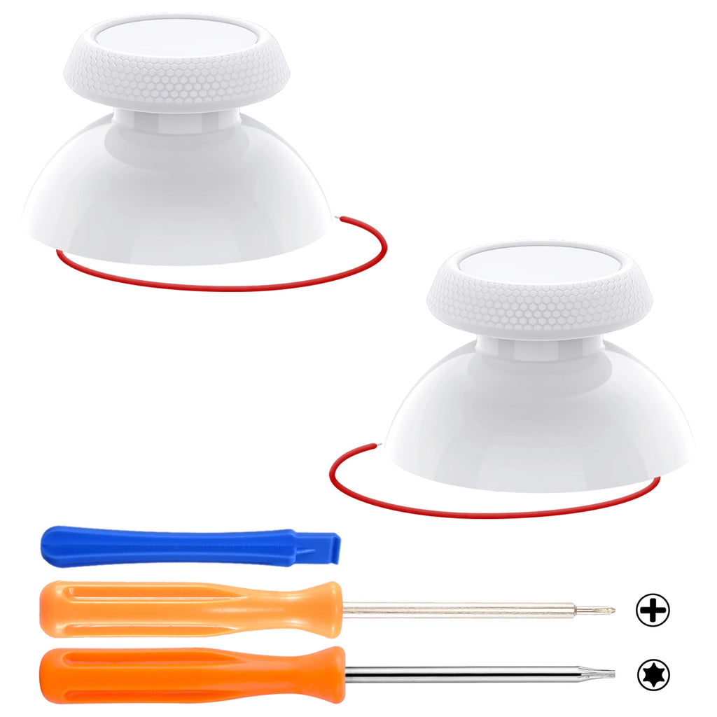 eXtremeRate Replacement Thumbsticks for Steam Deck LCD Analog Stick Joysticks Repair Kit for Steam Deck OLED - Black