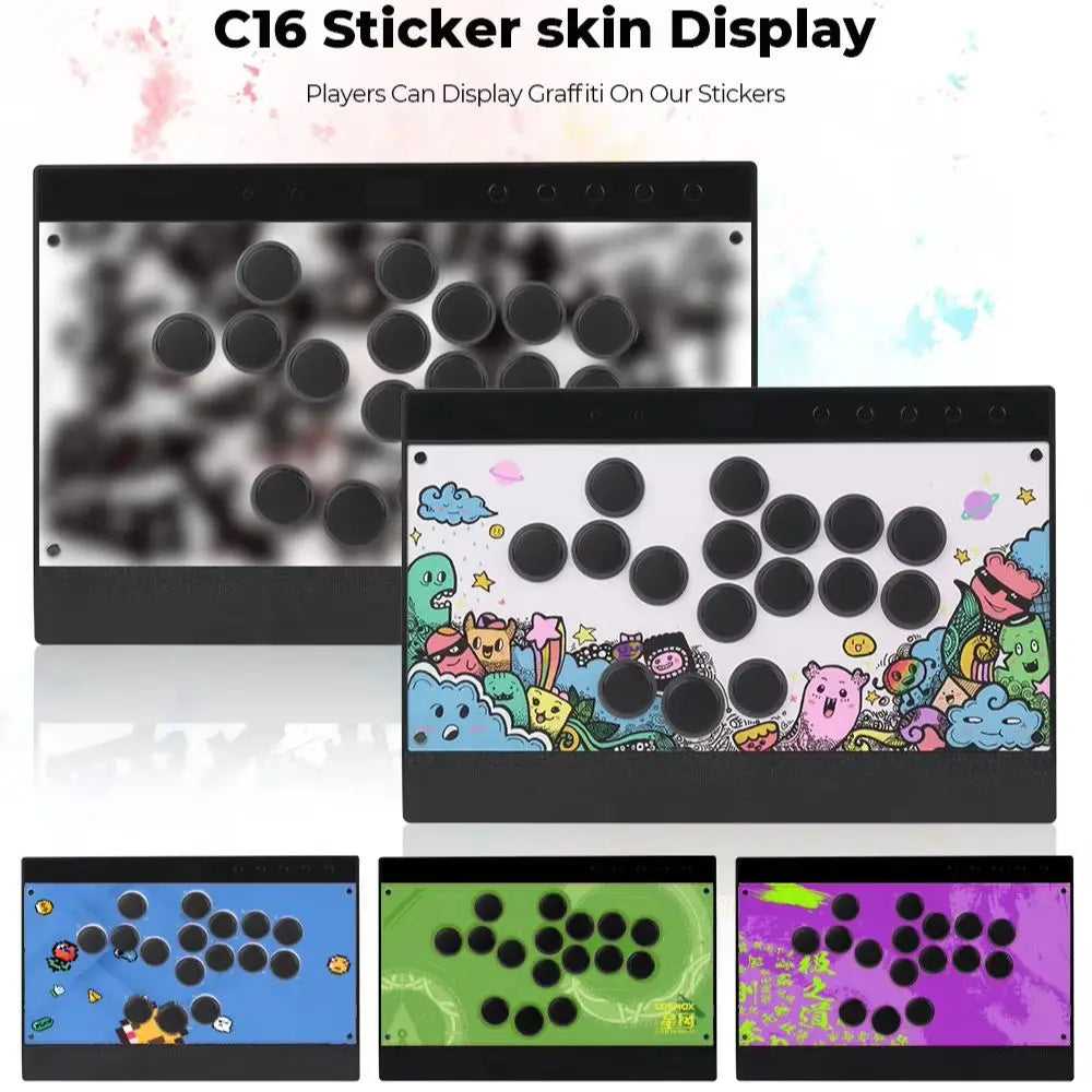 Haute42 Magnetic Hitbox Leverless Controller Button Rim Arca