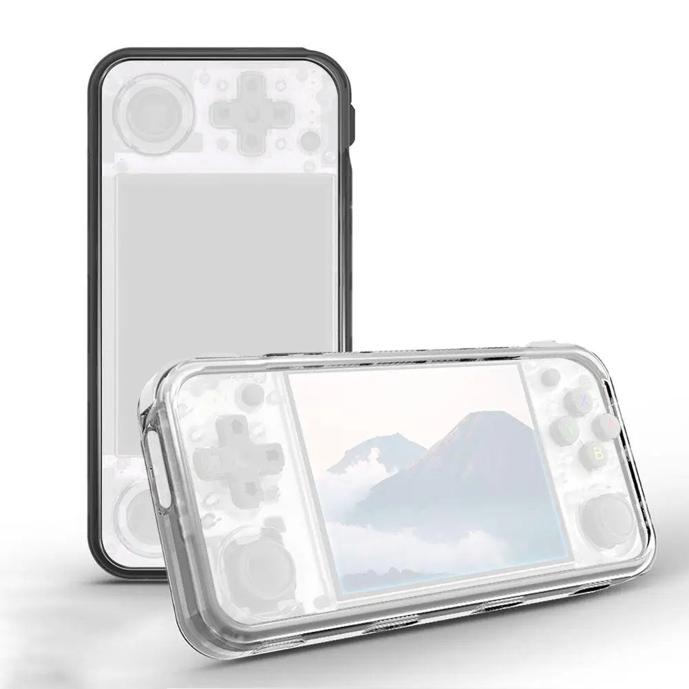 Protective Case For ANBERNIC RG35XX H Shockproof TPU Transpa