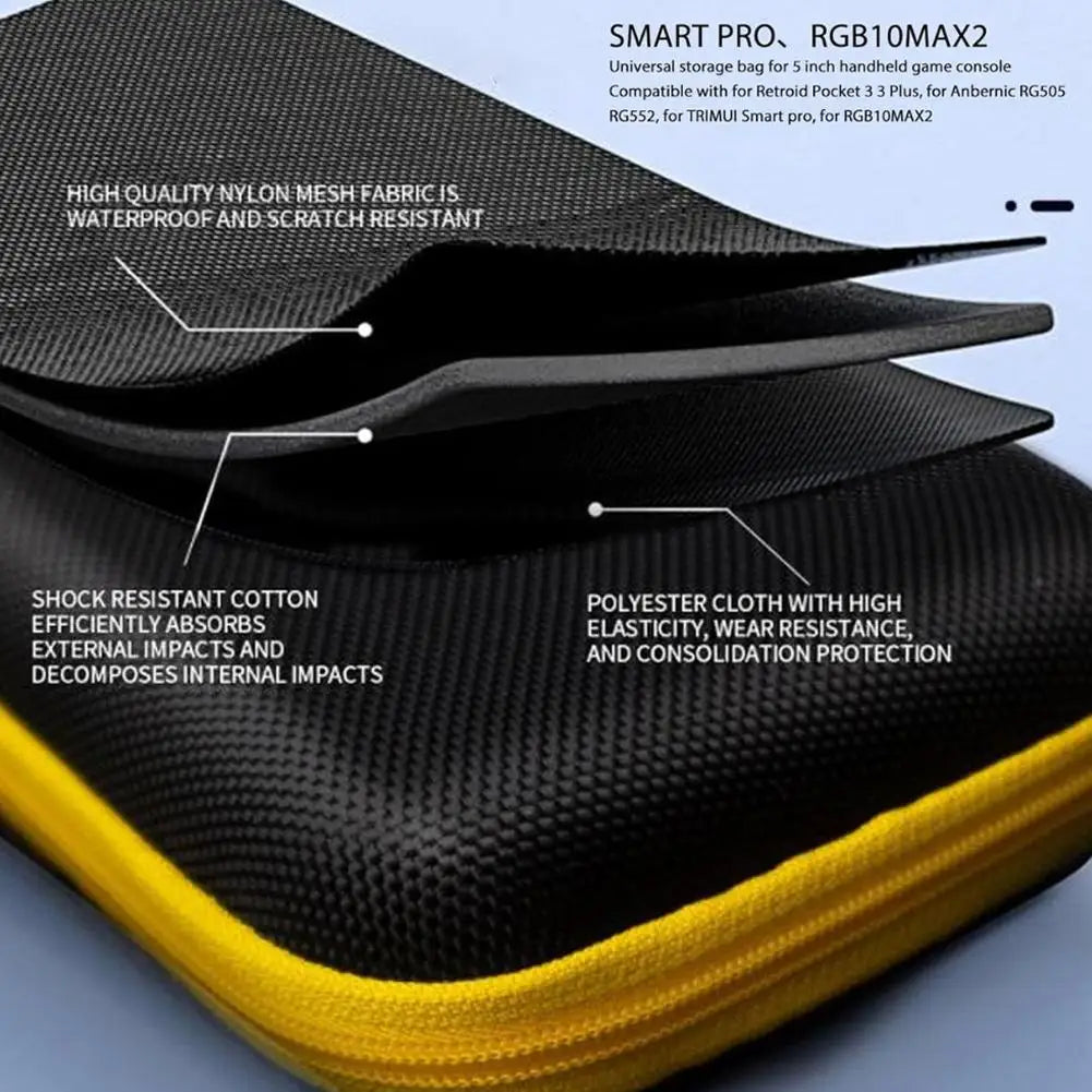 Portable Hard EVA Carrying Case for Retroid Pocket 5 Shockpr
