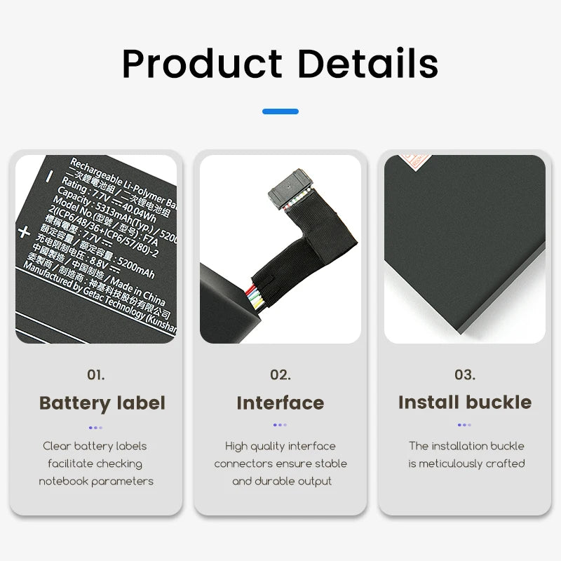 F7A battery for the all-new Steam Deck LCD handheld game con