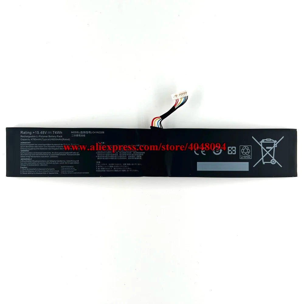 C41N2208 Battery For ASUS ROG ALLY Gaming Handheld series of