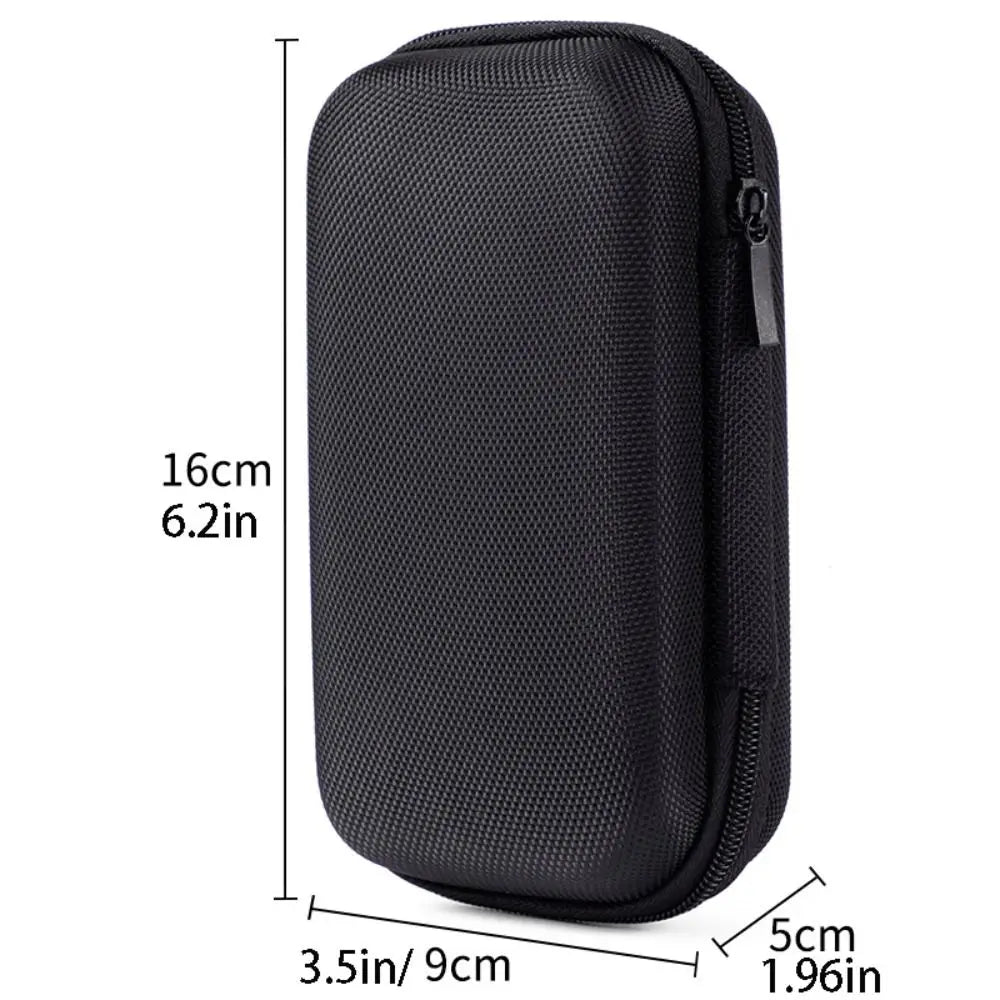 1Pcs Portable Game Console Case For RG35XX H Game Console Case Storage Bag Protective Zipper Carry Bag EVA Hard Handbag