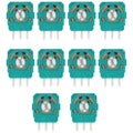 10pcs Joystick Potentiometers Thumb Stick Analog Replacement