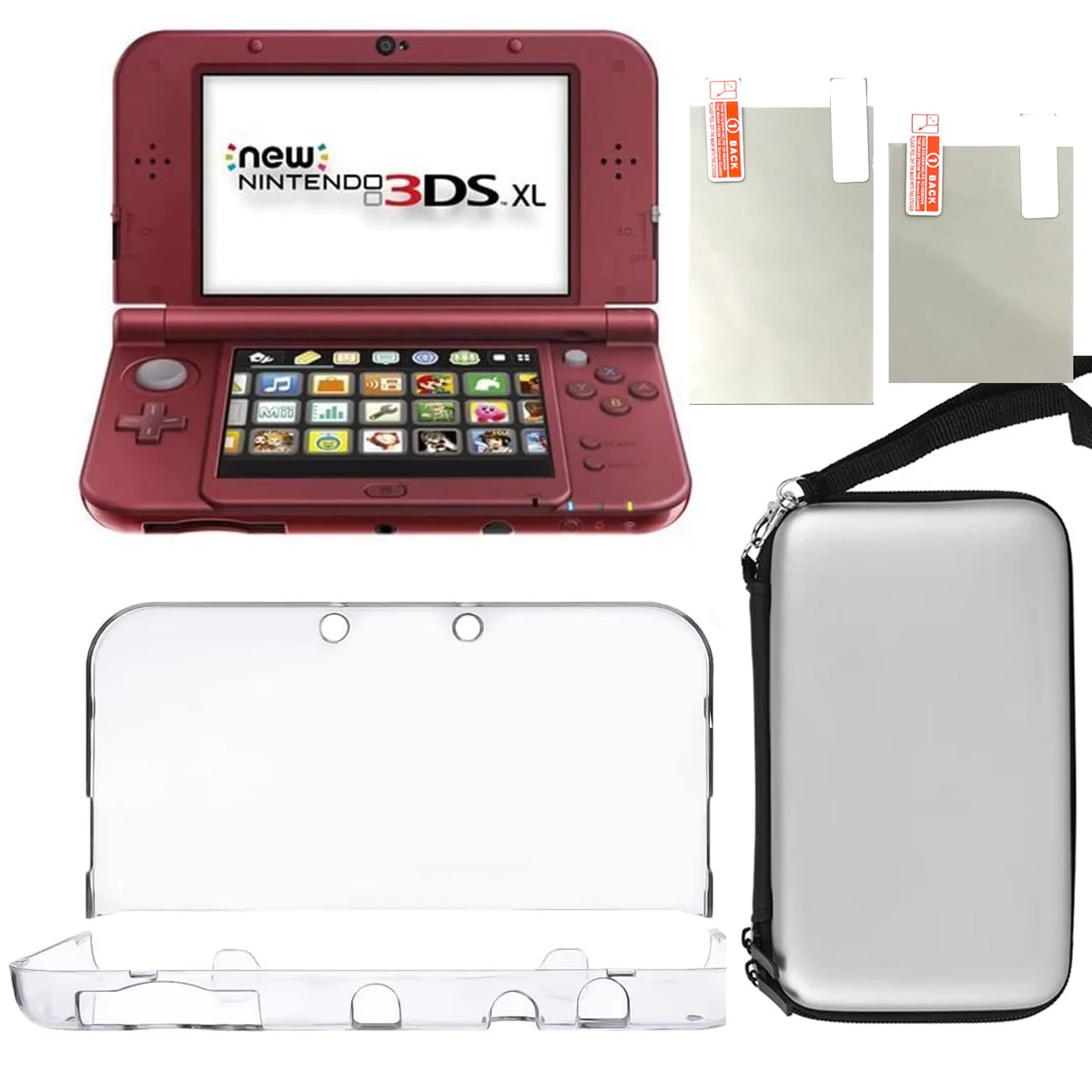 New for New3DS XL Carrying Case Storage Bag 5 Color for New 3DS 3DSXL 3DSLL DSI NDSI XL LL Handheld Console Anti-Shoc