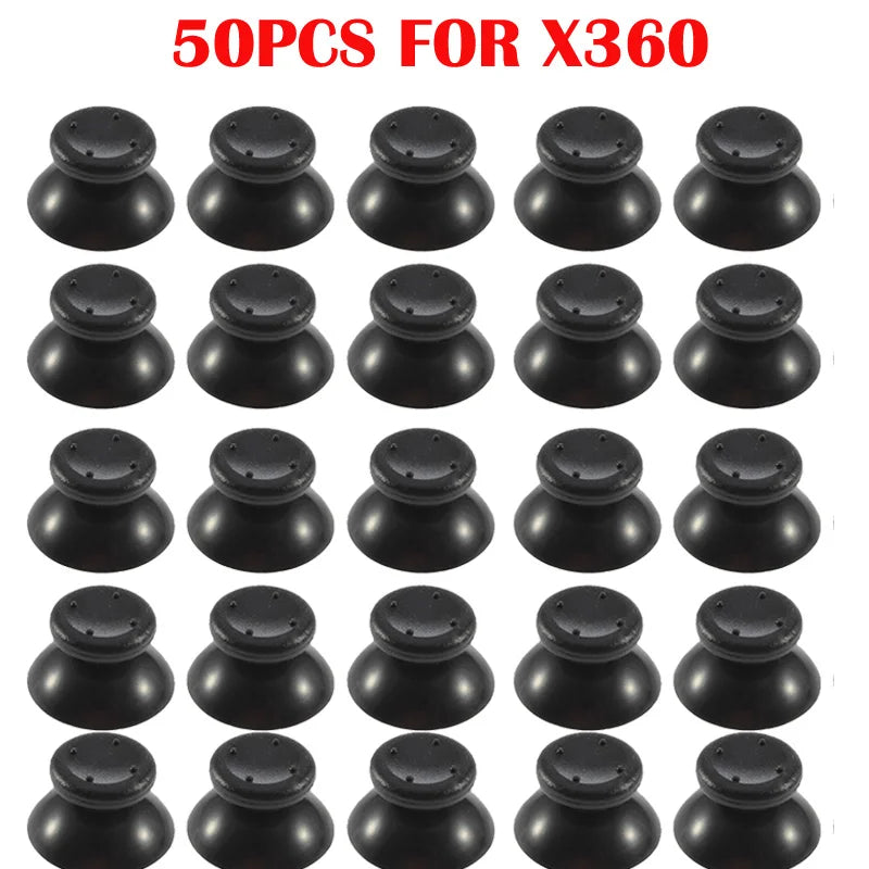 50Pc Replacement Analog Joystick Repair Part Thumbstick Thum