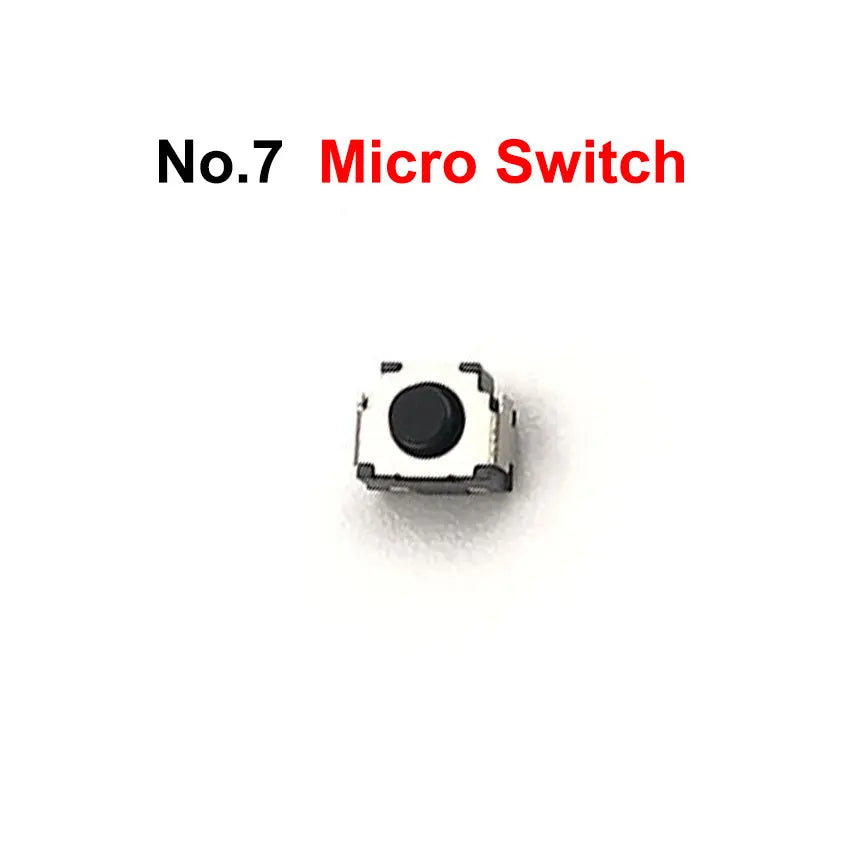 For New 2DS XL LL Volume Button Micro Switch Battery Base Charging Port R4 SD Card Slot Microphone Touch LCD Socket Connector