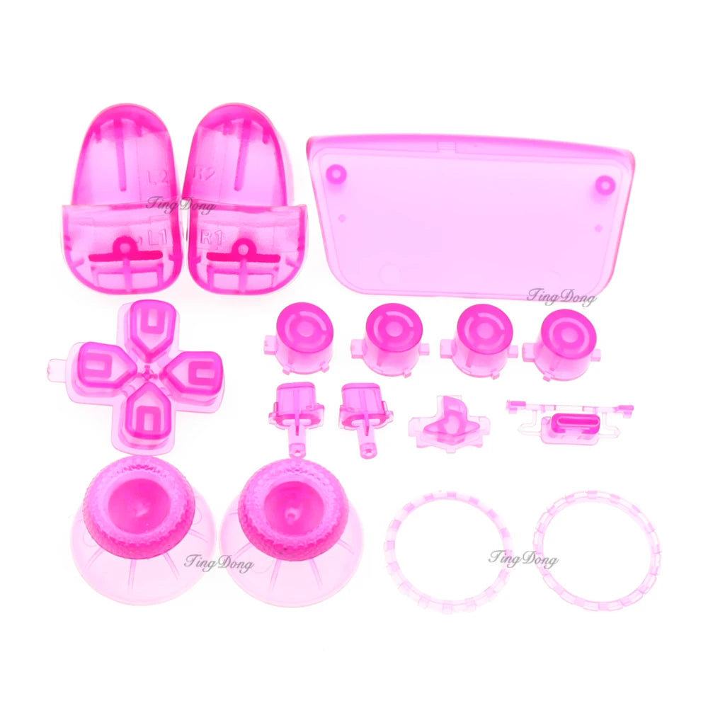 1 Full Set Buttons For PS5 V1 1.0 BDM-010 Controller Thumb Sticks Cap Accent Ring L1 R1 L2 R2 Trigger D-pad Action Share Button