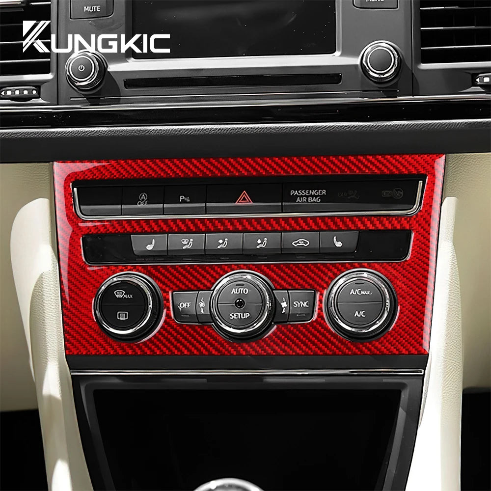 Real Soft Carbon Fiber Sticker For Seat Leon MK3 2013 2014 2