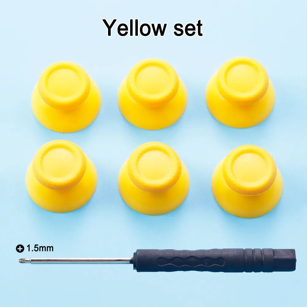 1 Set For PS5 Thumbstick Grip Cap For PlayStation 5 3D Analog Joystick Cover Controller Button Replacement Accessory