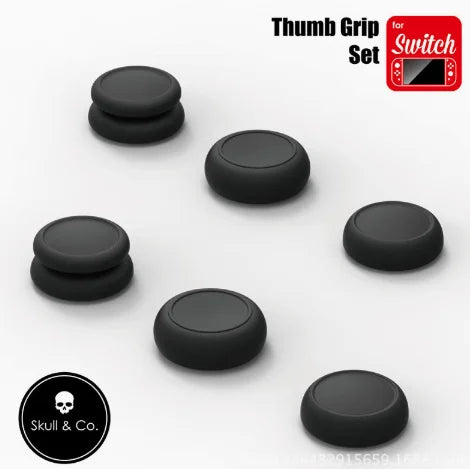 Skull & Co. JoyCon Thumb Grip Set FPS CQC Joystick Cap Thumb