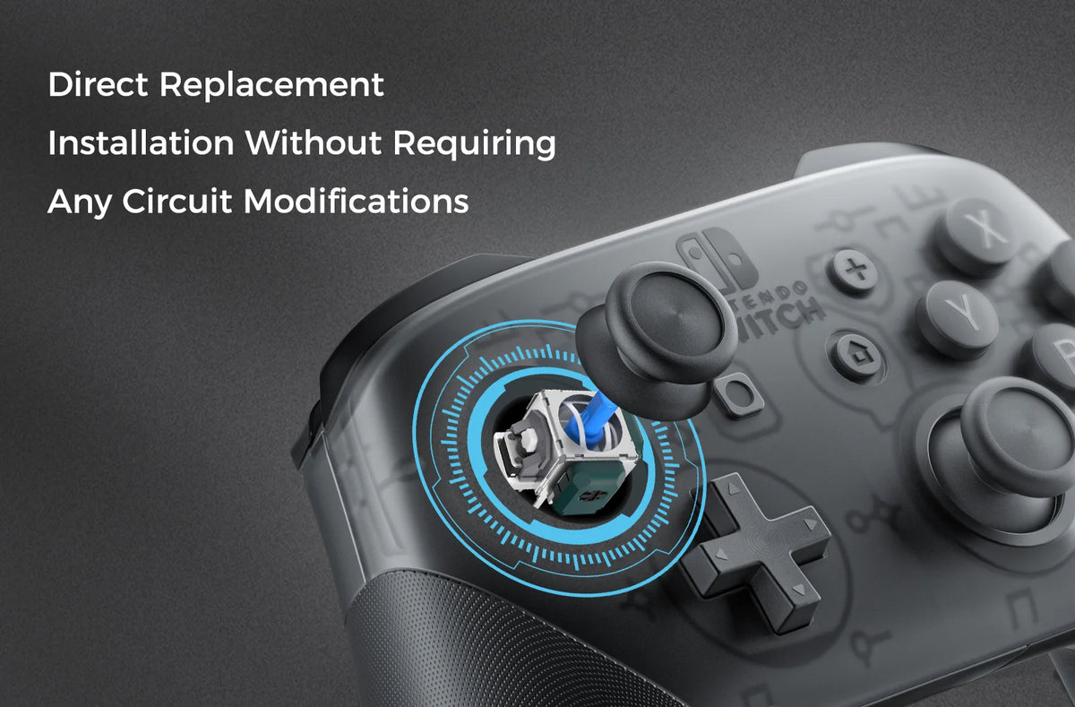 AKNES HALLPI TMR Electromagnetic No Drift Joystick for PS4 X