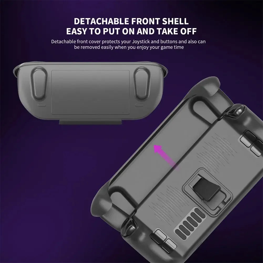 For Steam Deck Host Case Set with Bracket Ultra-thin Protect